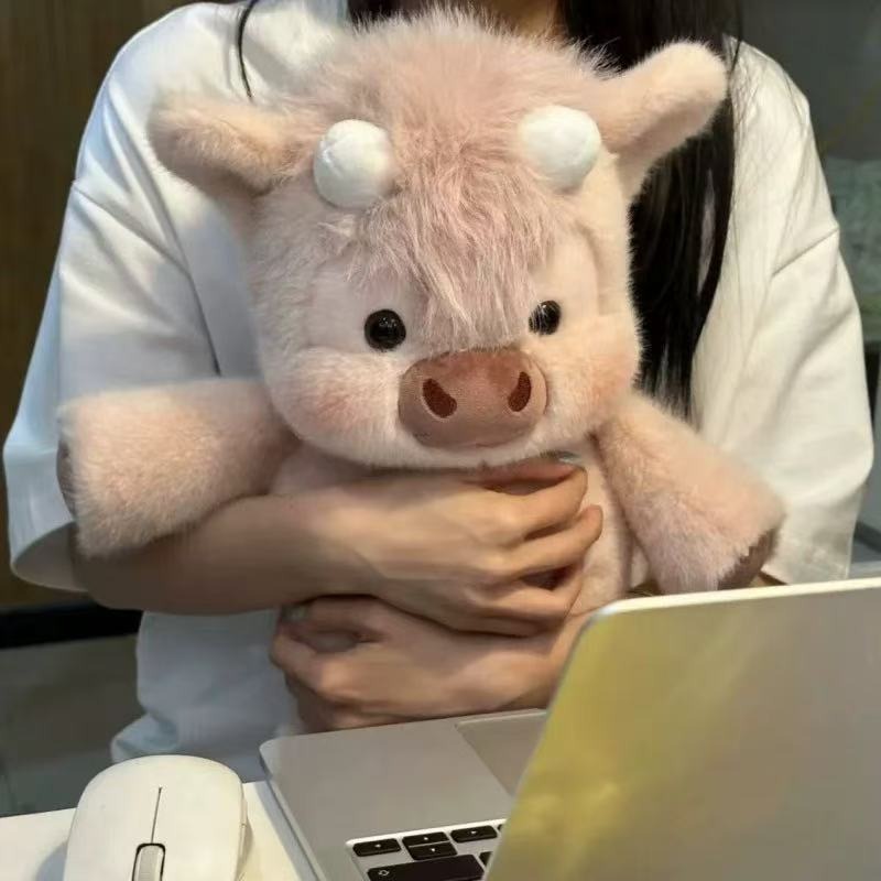 Interactive Smile Cow Plush