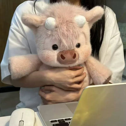 Interactive Smile Cow Plush