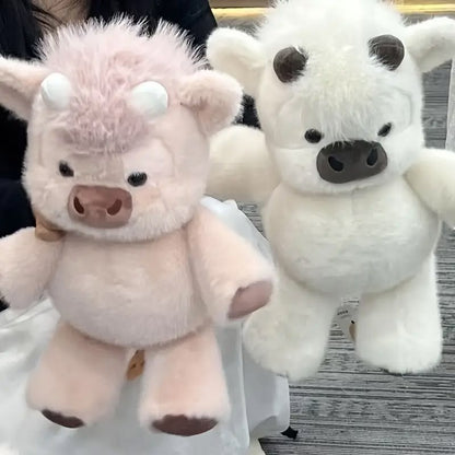 Interactive Smile Cow Plush