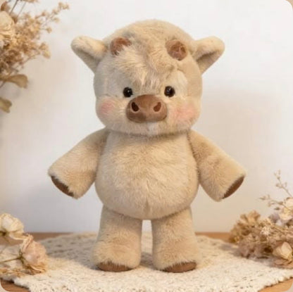 Interactive Smile Cow Plush